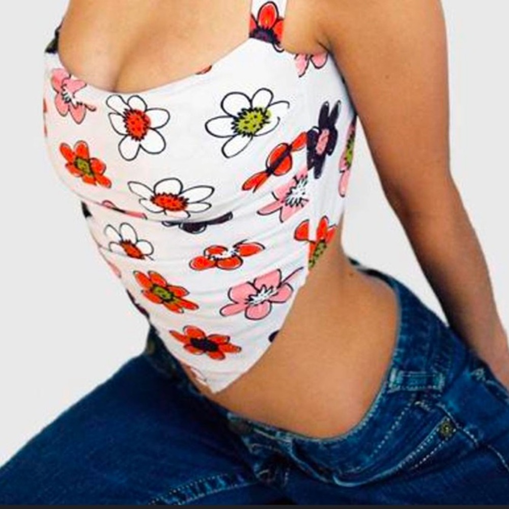 Miaou Tati Top in Crayola Floral
